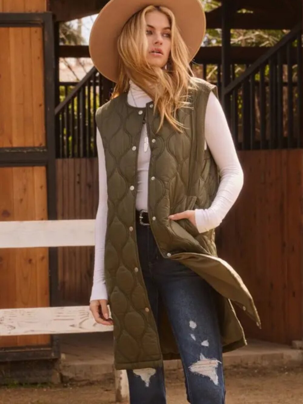 Oddi Quilted Vest Jacket